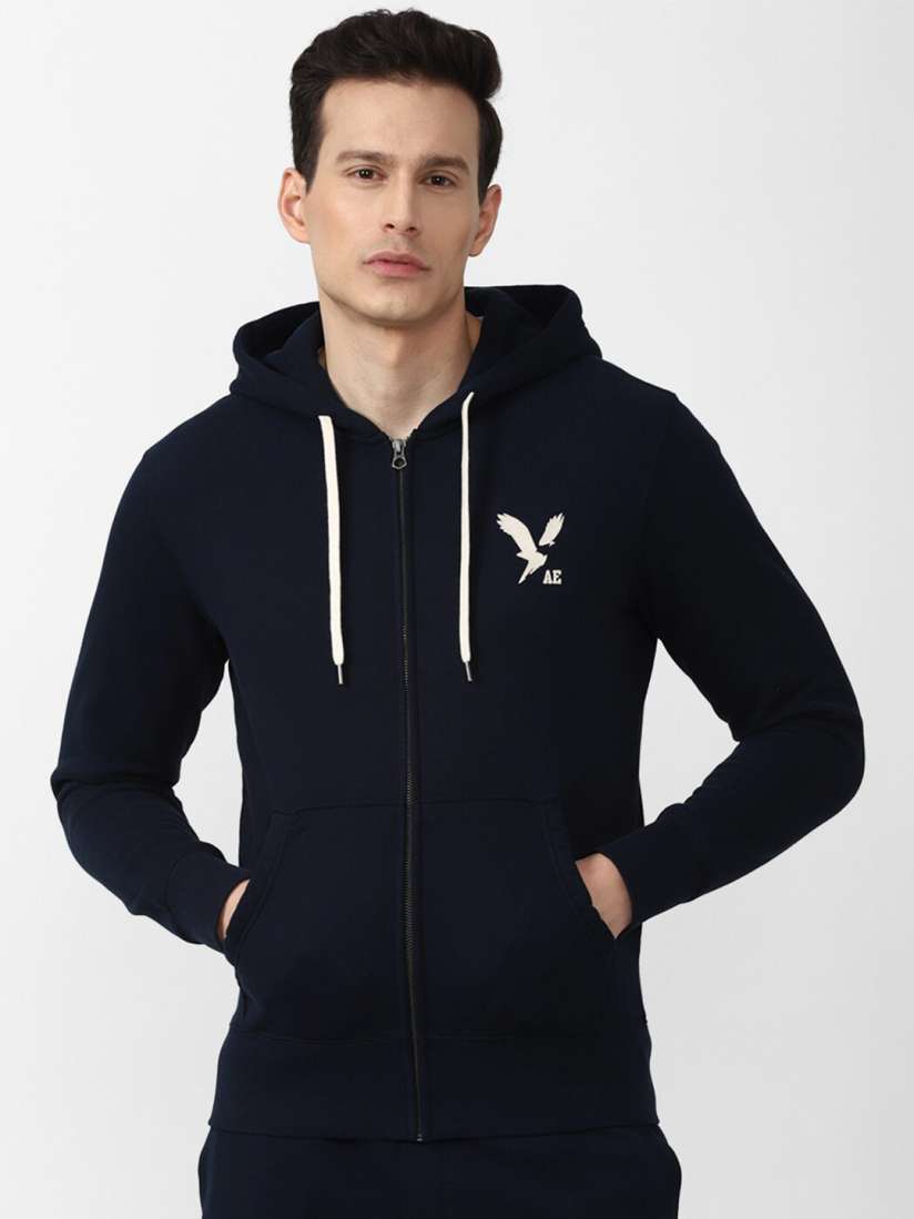 Buy AMERICAN EAGLE OUTFITTERS Men Blue Hooded Sweatshirt Sweatshirts for Men 19533150 Myntra