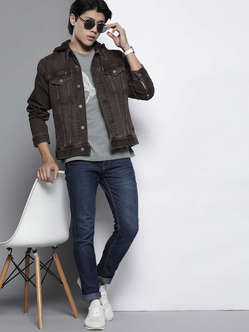 Buy AMERICAN EAGLE OUTFITTERS Men Black Pure Cotton Solid Bomber Jacket Jackets for Men 19535692 Myntra