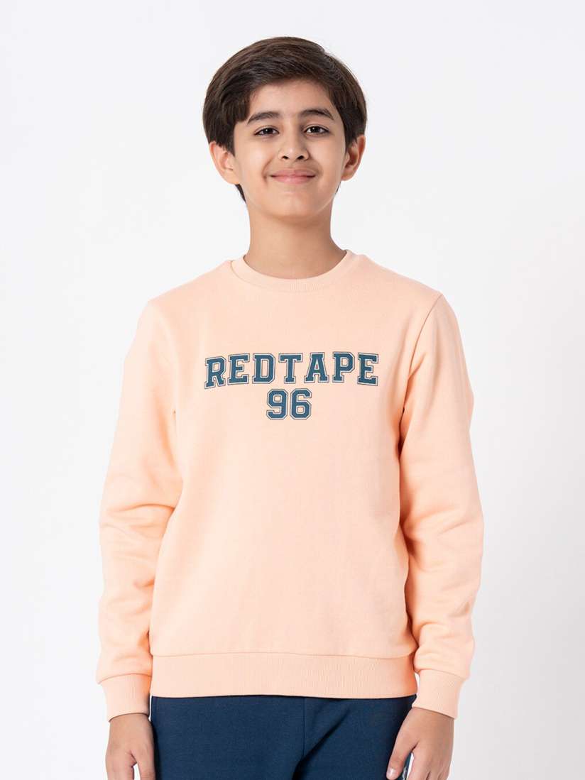 Sweatshirt red tape 2025