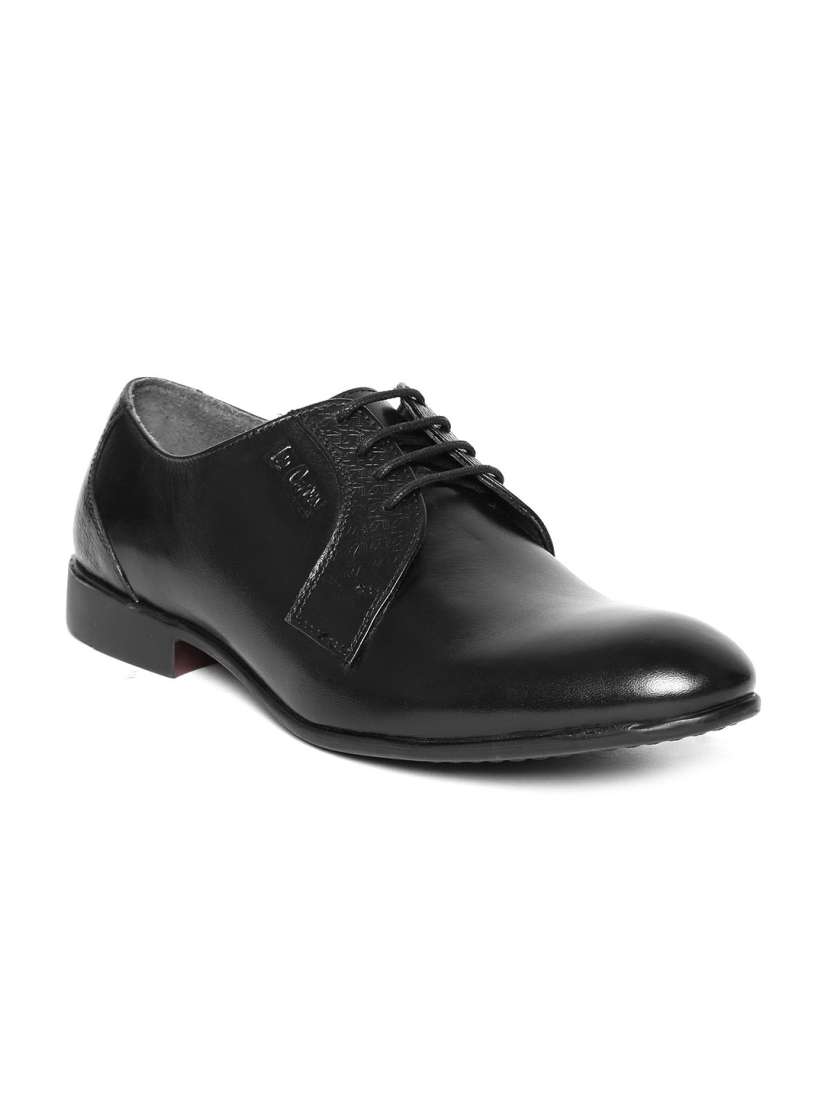 Buy Lee Cooper Men Black Real Leather Formal Shoes Formal Shoes for Men Myntra