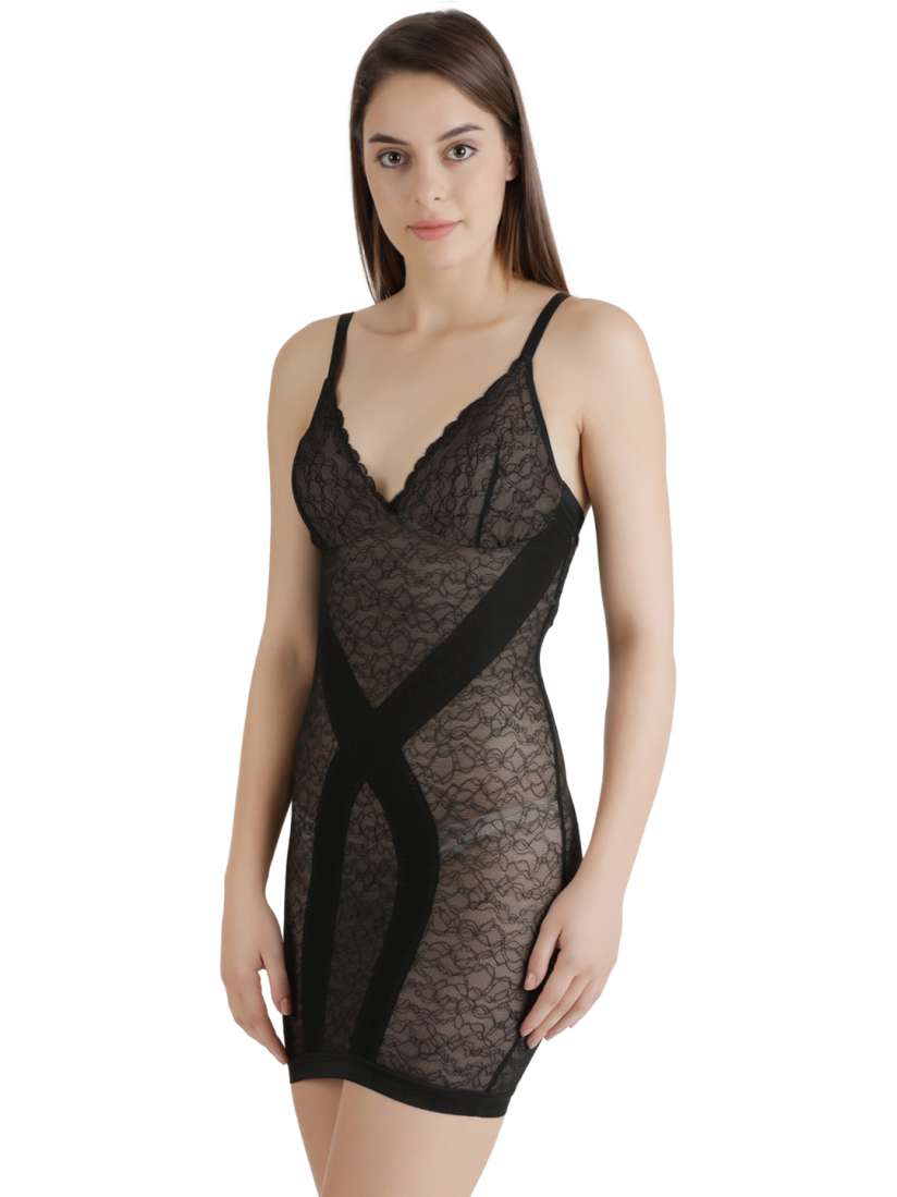 Buy Zivame Black Lace Baby Doll Nightdress ZIZI00M497RBLAK Baby Dolls for Women 1954009 Myntra
