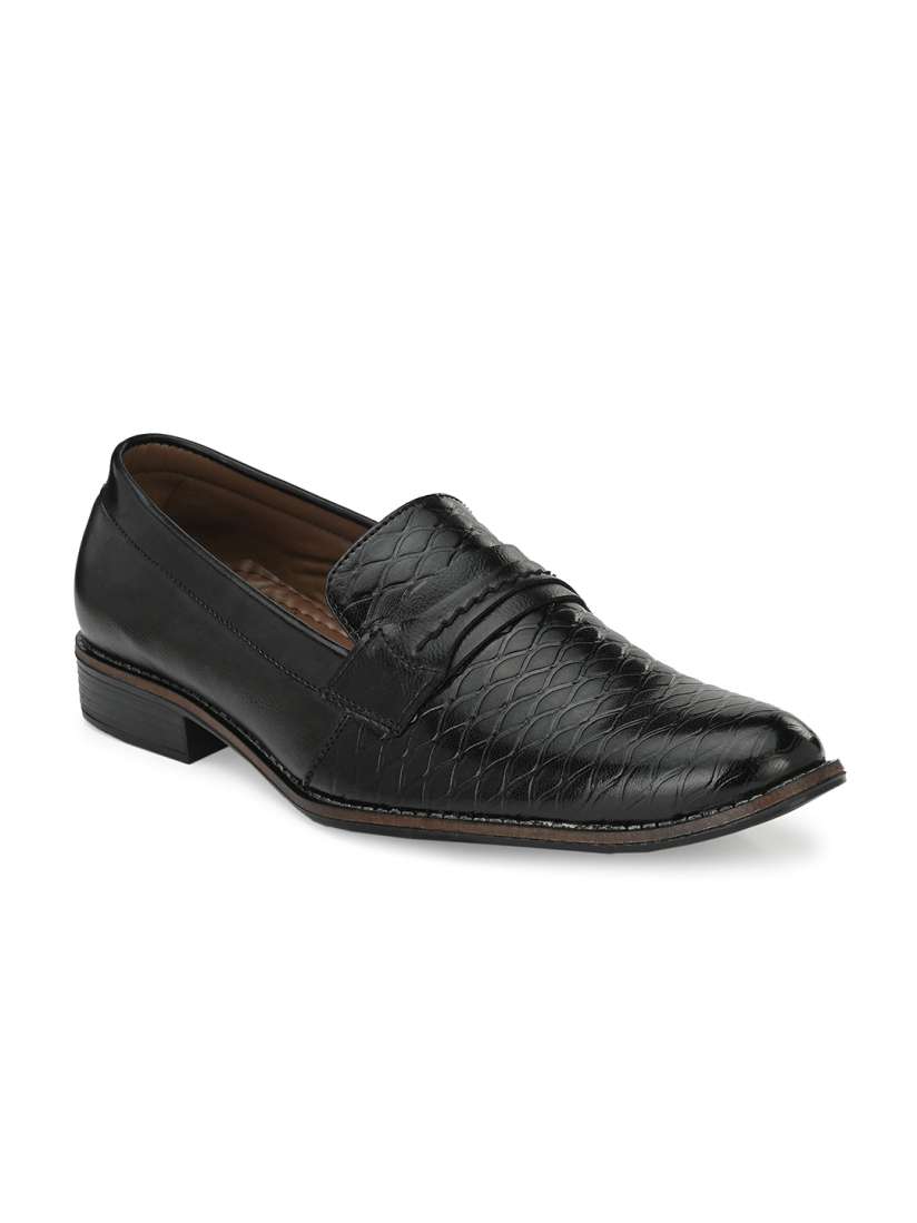 Buy Sir Corbett Men Black Solid Formal Loafers Formal Shoes for Men 19548542 Myntra