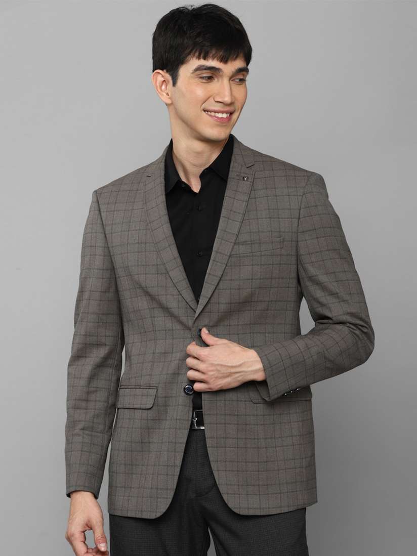 Allen solly grey blazer top