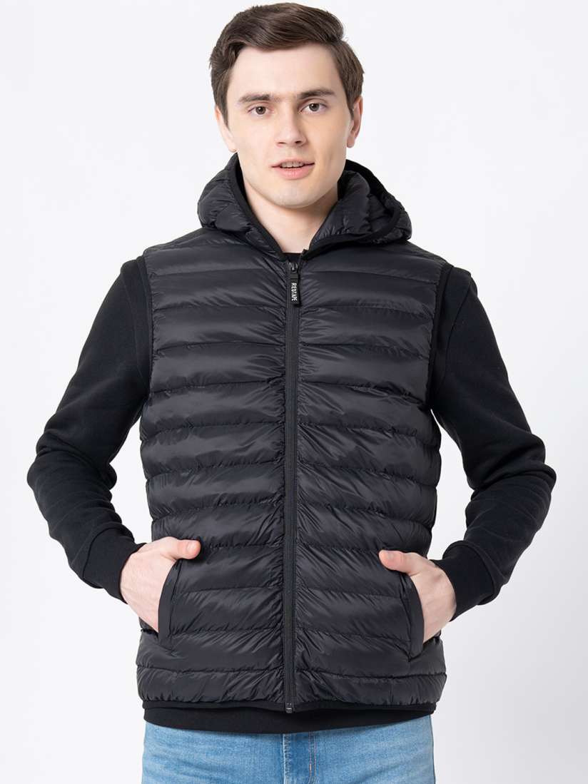 Buy Red Tape Men Black Jacket Jackets for Men 19568328 Myntra