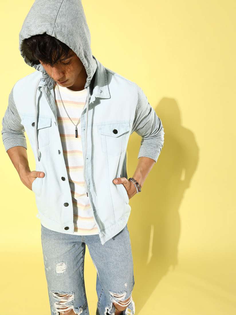 Light yellow denim jacket clearance