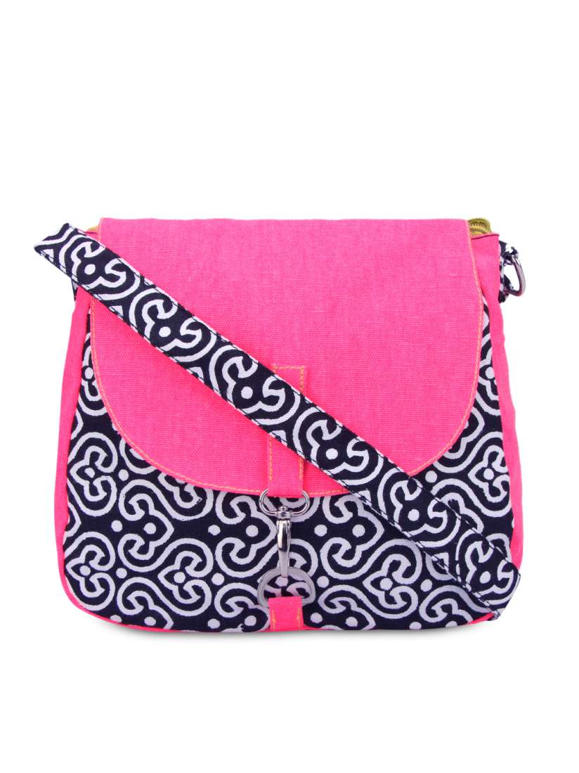 Buy Vivinkaa Pink Printed Sling Bag Handbags for Women 1957194 Myntra