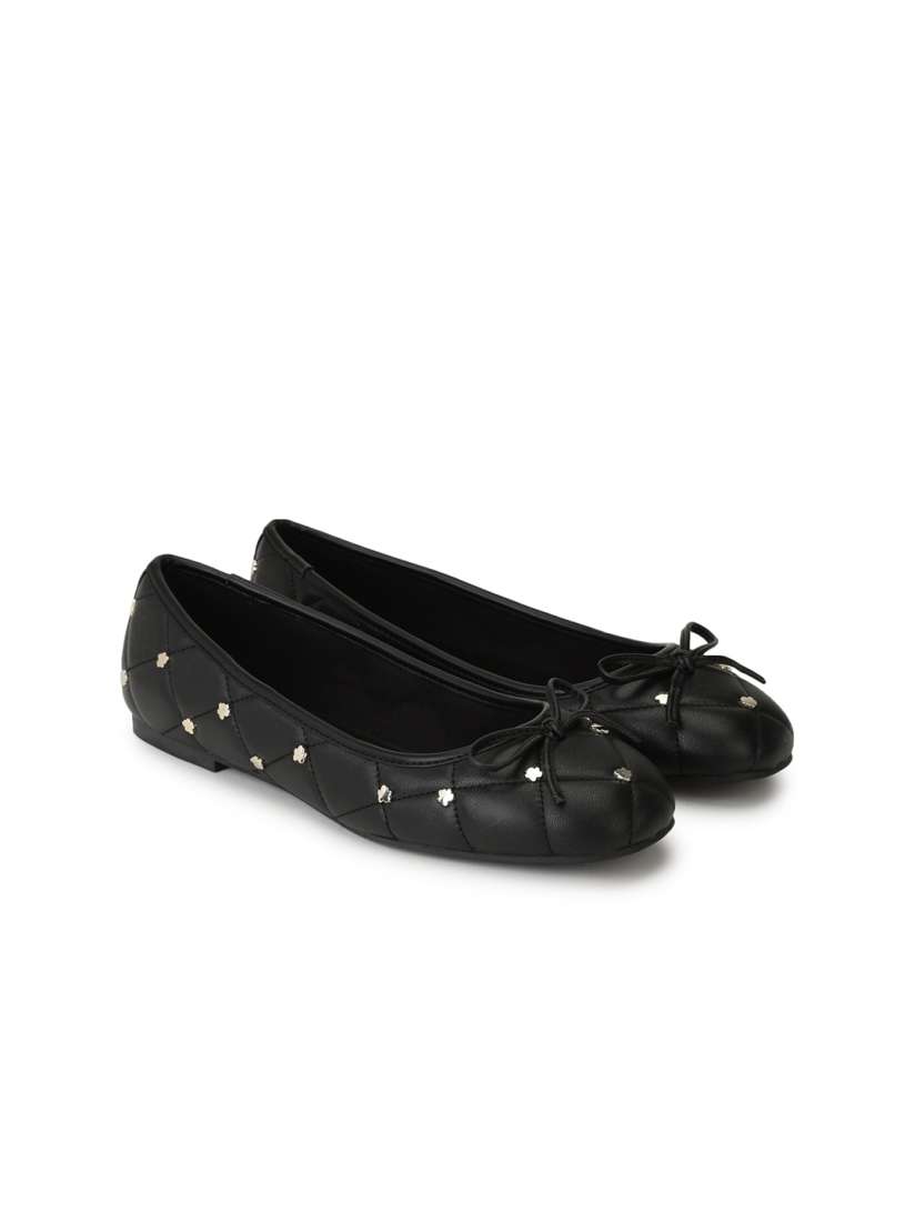 Buy Ted Baker Women Black Embellished Ballerinas Flats Flats for Women 19587770 Myntra