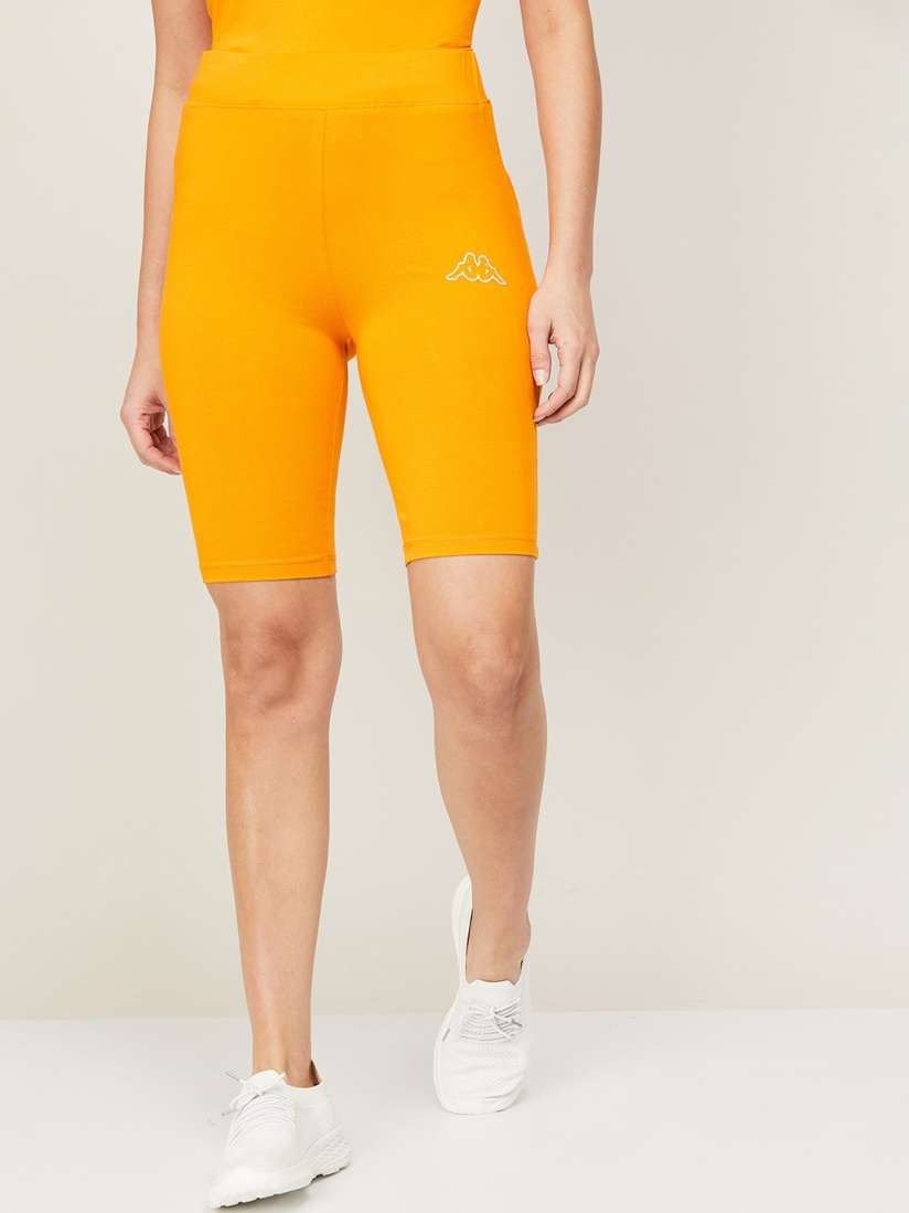 Buy Kappa Women Orange Sports Shorts Shorts for Women 19588222 Myntra
