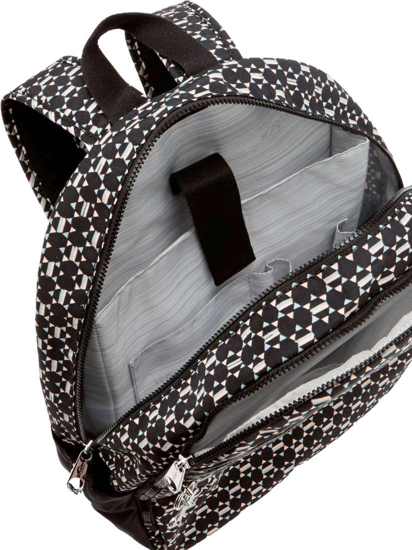 Buy Kipling Unisex Black White Printed Backpack Backpacks for Unisex 1960176 Myntra