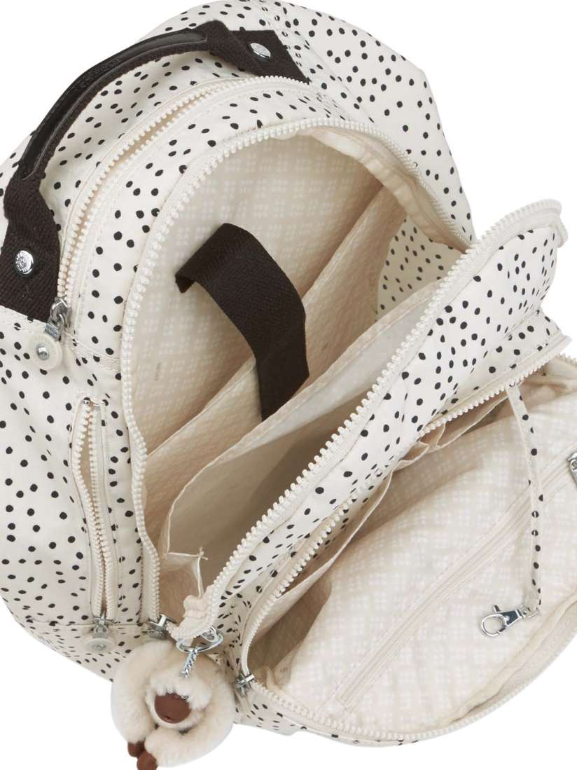 Buy Kipling Women White Geometric Backpack Backpacks for Women 1960180 Myntra