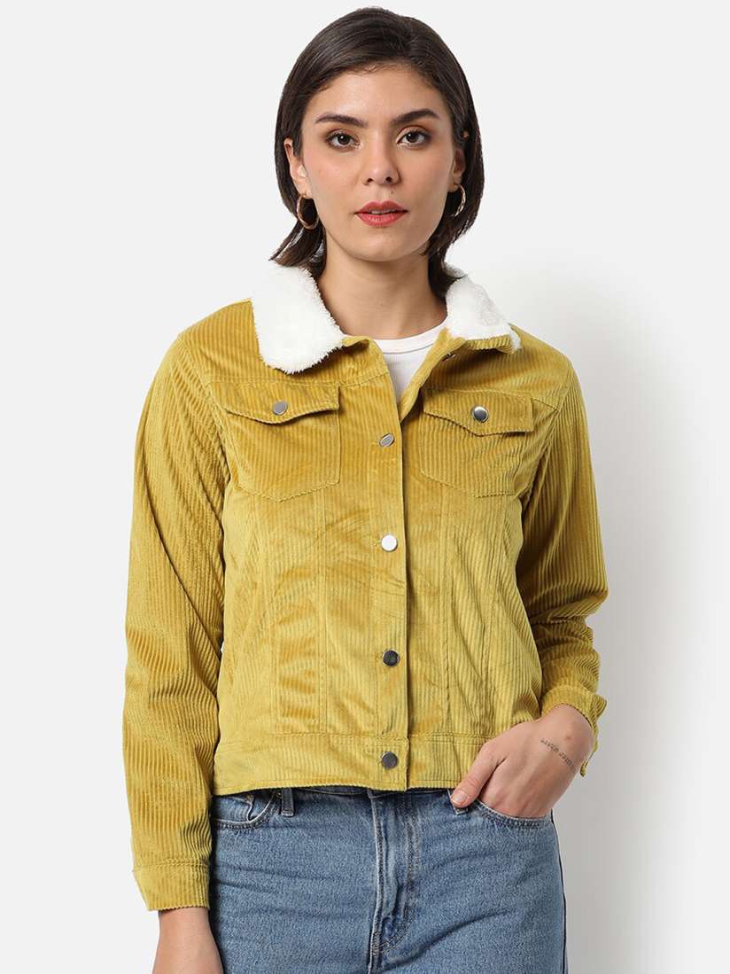 Mustard corduroy jacket hot sale