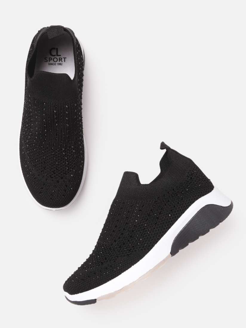 Carlton london black sneakers hotsell