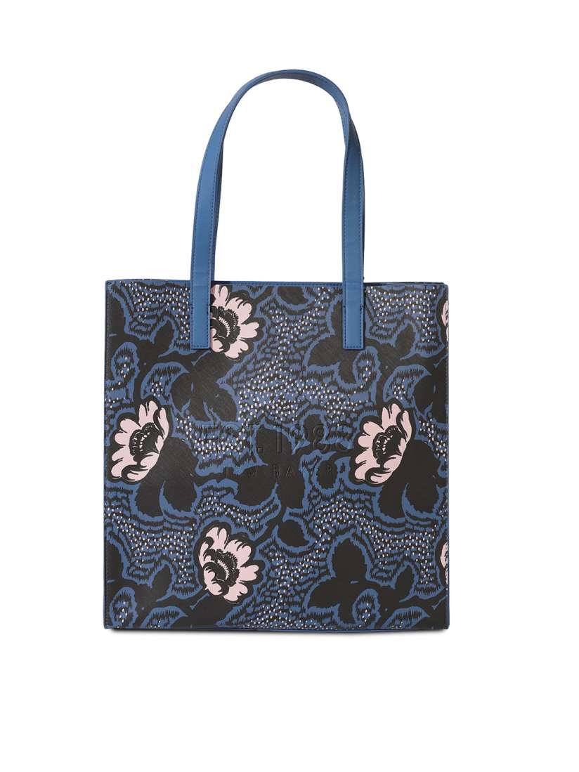 Buy Ted Baker Blue Floral Printed Shopper Tote Bag Handbags for Women 19603714 Myntra