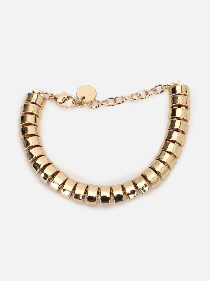 Myntra Bracelets Forever 21 Buy FOREVER 21 Women Gold-Toned Bangle