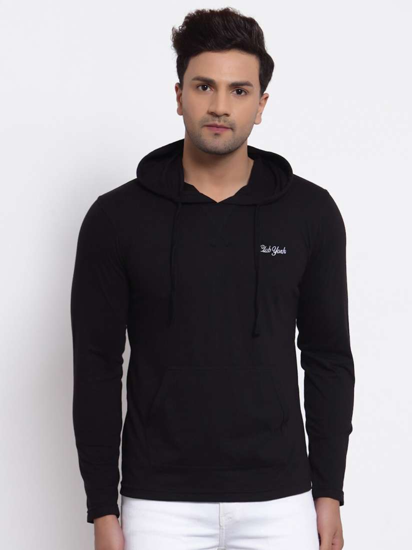 Hooded t shirt myntra shop