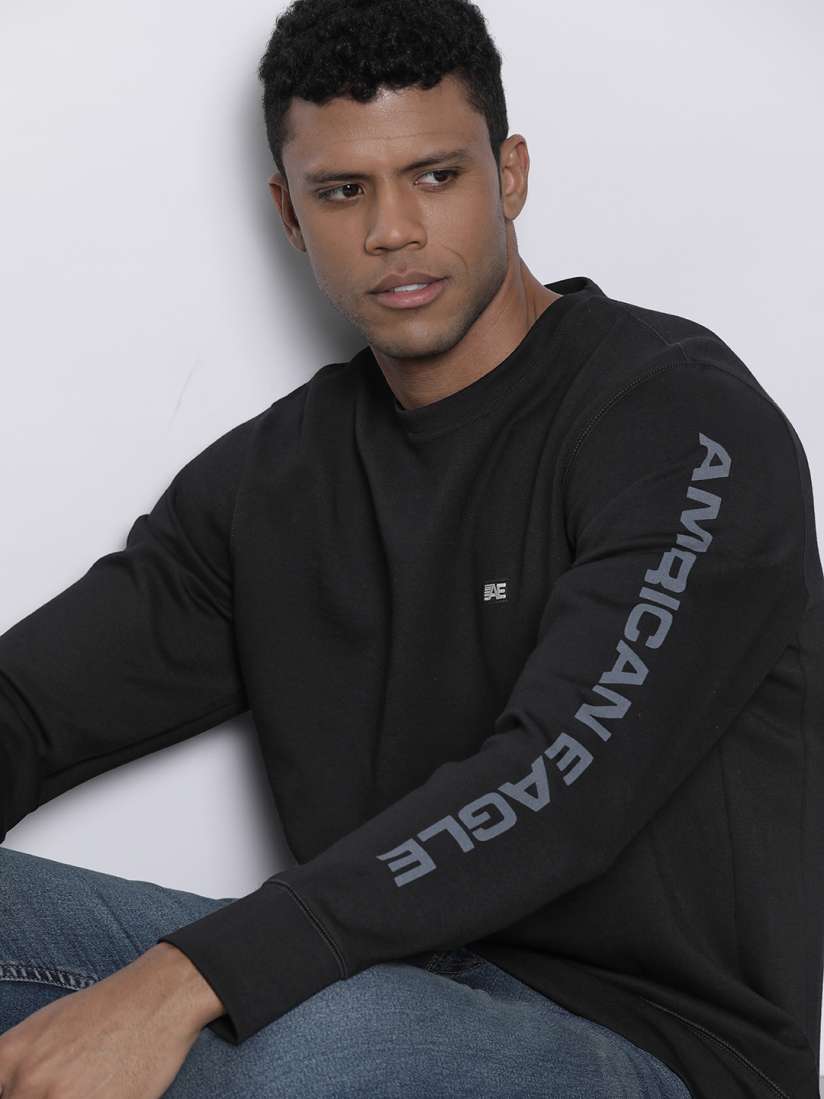 Buy AMERICAN EAGLE OUTFITTERS Round Neck Regular Fit Sweatshirt Sweatshirts for Men 19612690 Myntra