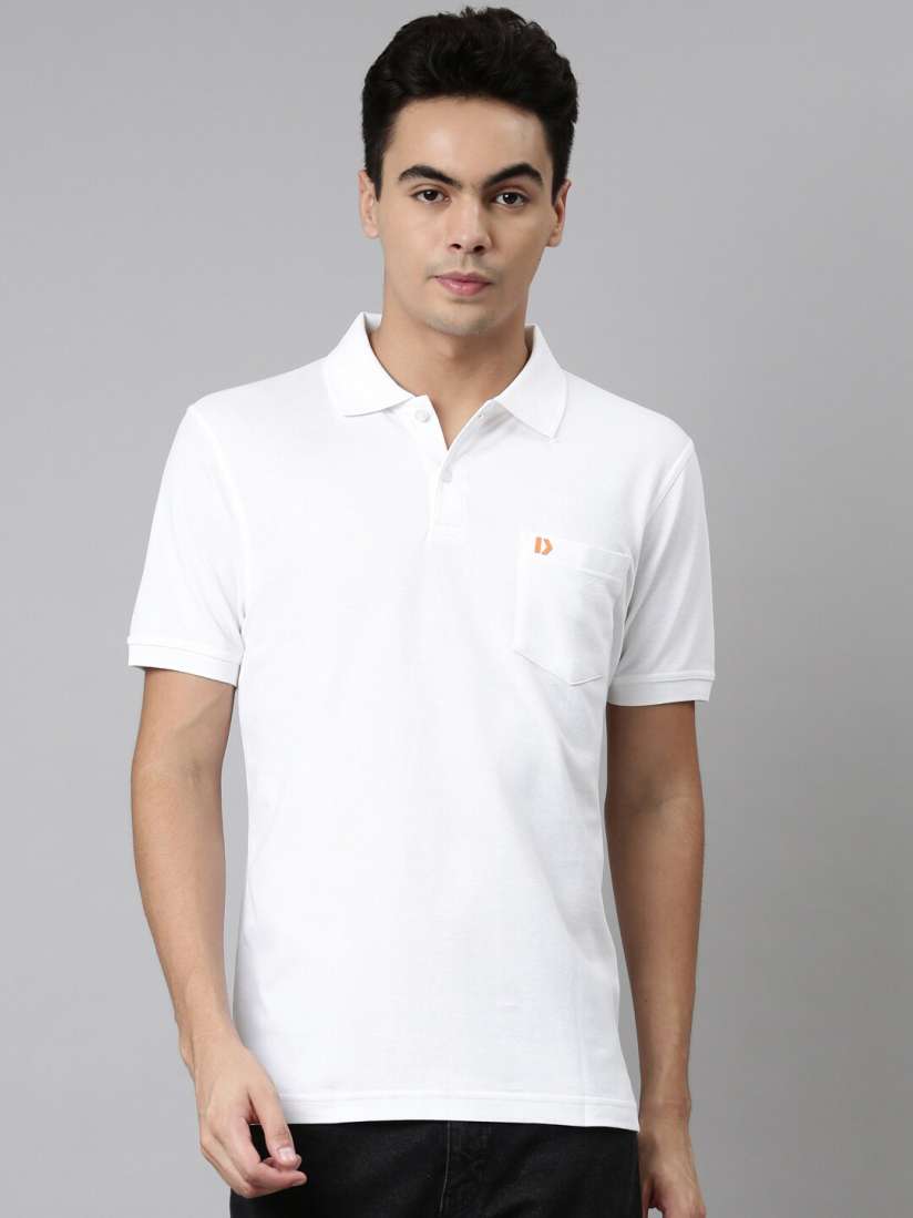 Buy DIXCY SCOTT Brand Logo Polo Collar Short Sleeves With Cotton T Shirt Tshirts for Men 19615114 Myntra