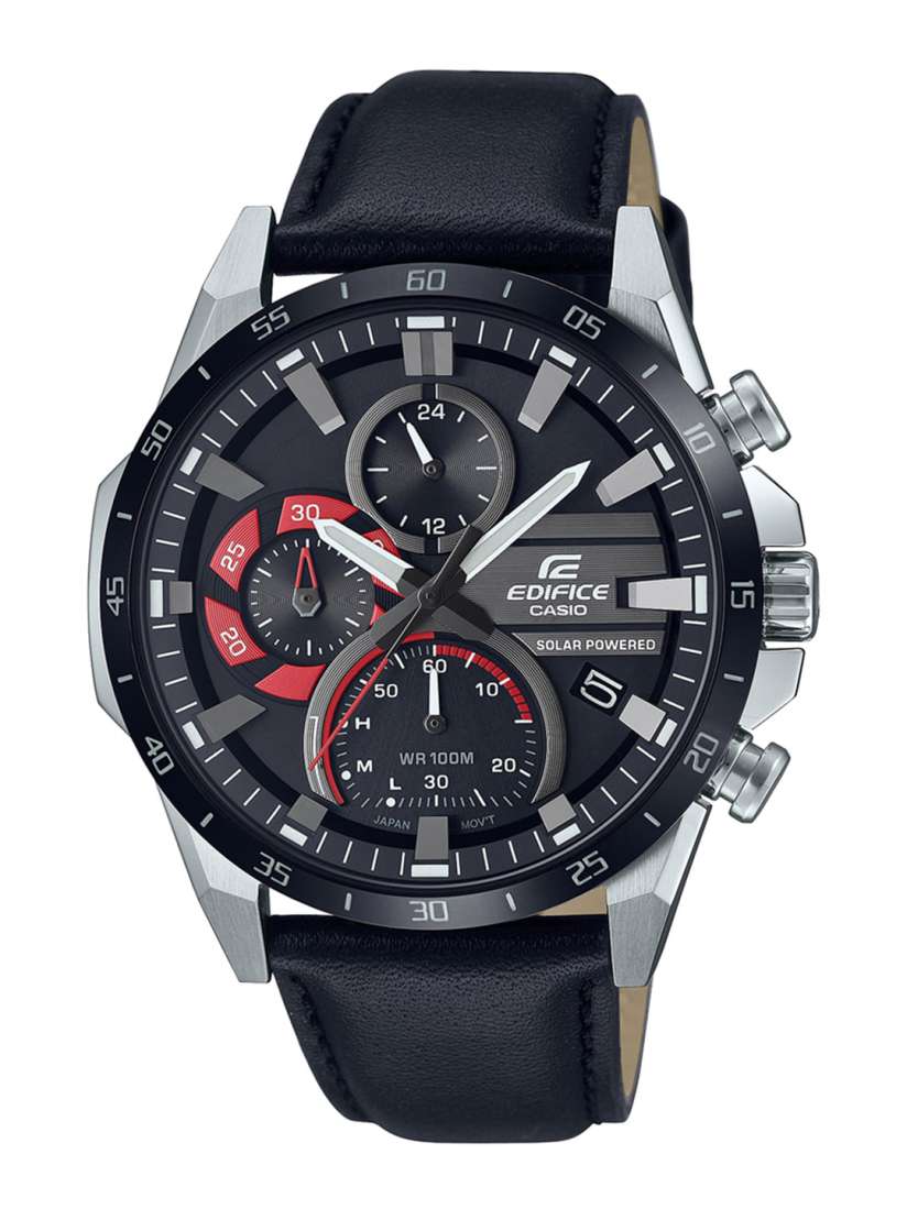 Buy CASIO Edifice Men Leather Straps Analogue Bluetooth Solar Powered Watch Watches for Men 19625764 Myntra