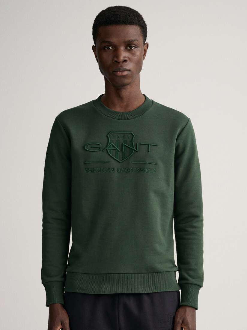 Mens gant sweatshirt hotsell