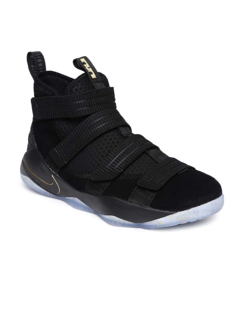 Buy Nike Men Black LEBRON SOLDIER XI SFG Basketball Shoes Sports Shoes for Men 1962996 Myntra