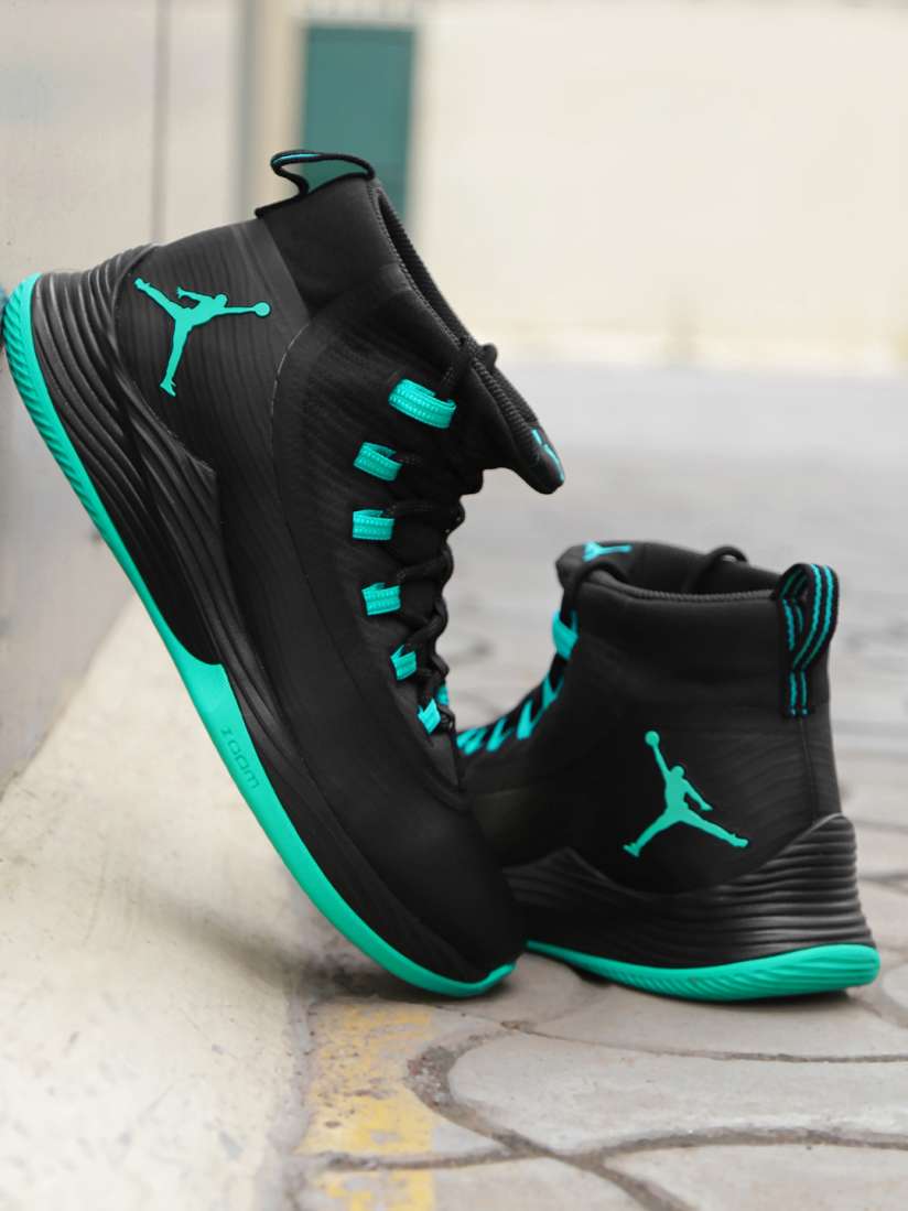Buy Nike Men Black Canvas Mid Top Jordan Ultra Fly 2 Basketball Shoes Sports Shoes for Men 1963000 Myntra