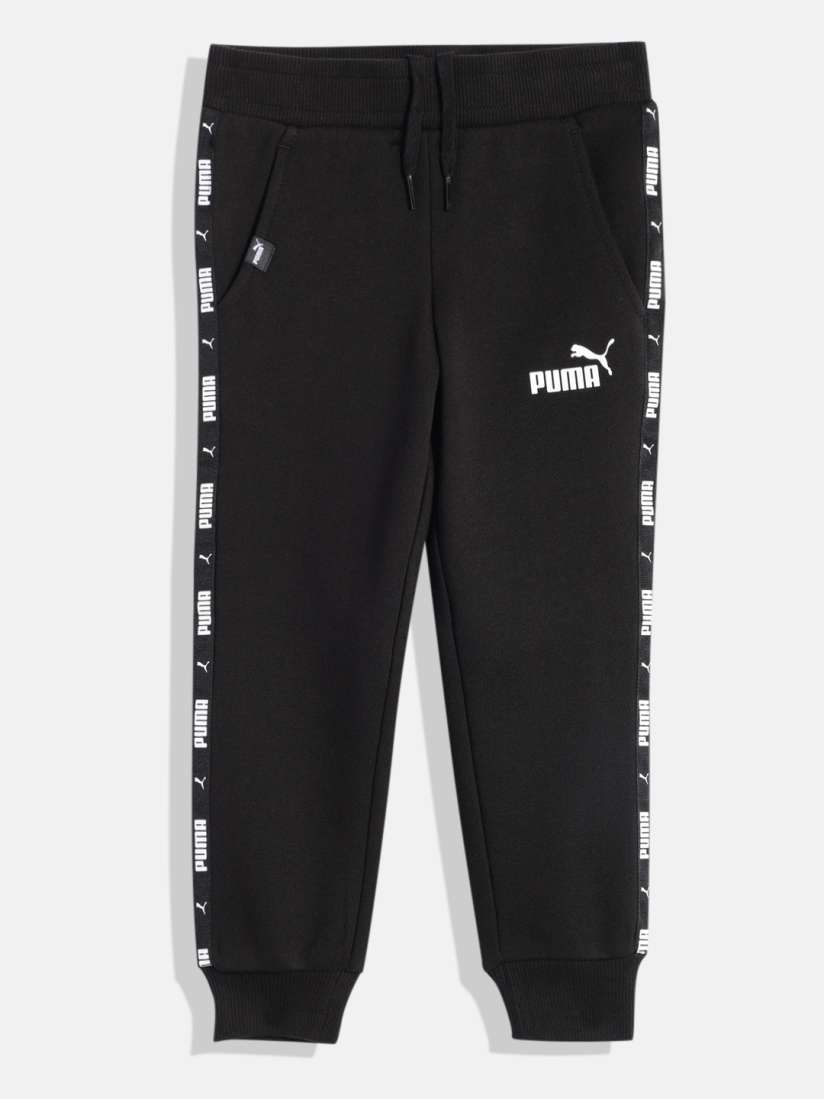 Buy Puma Girls Black Solid Regular Fit Joggers Track Pants for Girls 19632018 Myntra