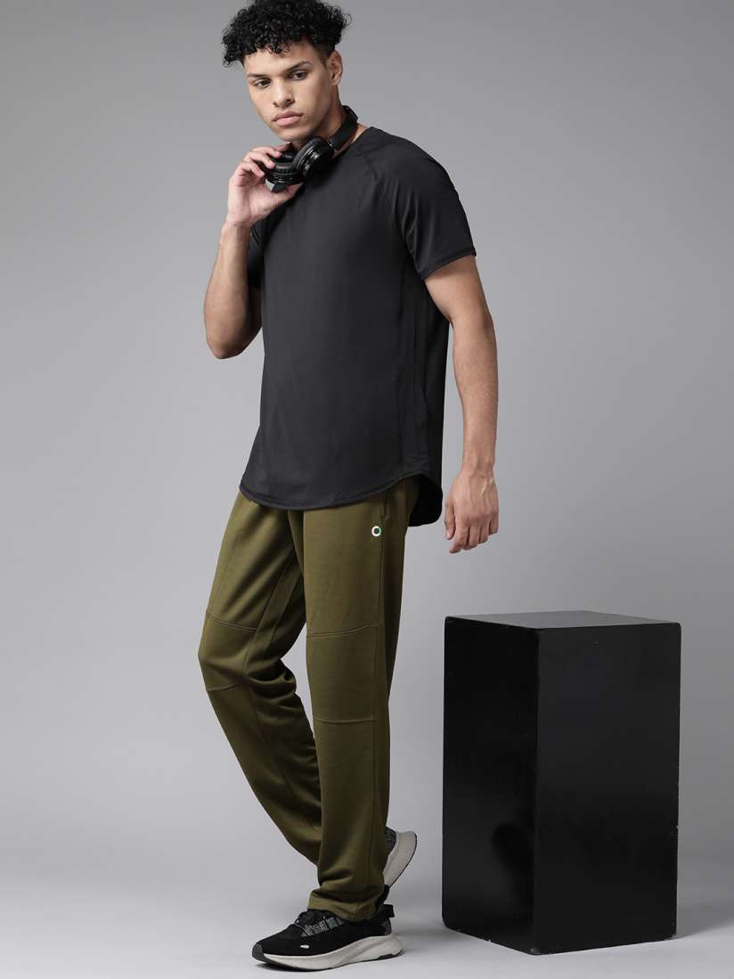 Buy PROWL by Tiger Shroff Men Olive Green Solid Speedy Dry Track Pants Track Pants for Men 19633402 Myntra