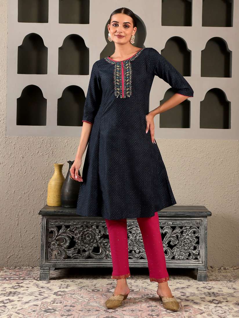 W kurta design top