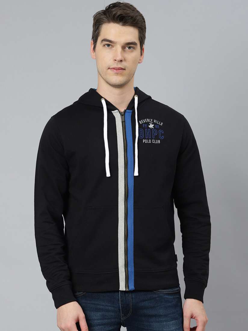 Buy Beverly Hills Polo Club Men Black Sweatshirt Sweatshirts for Men 19652448 Myntra