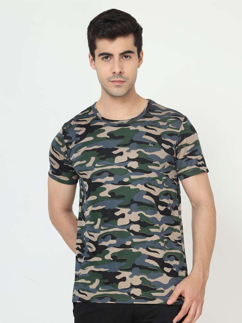 Camouflage t shirt myntra new arrivals