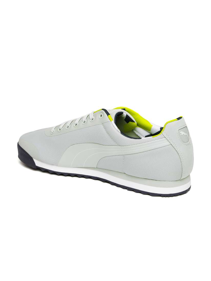 Buy Puma Men Grey Solid Roma Basic Geometric Camo Regular Sneakers Casual Shoes for Men 1965663 Myntra