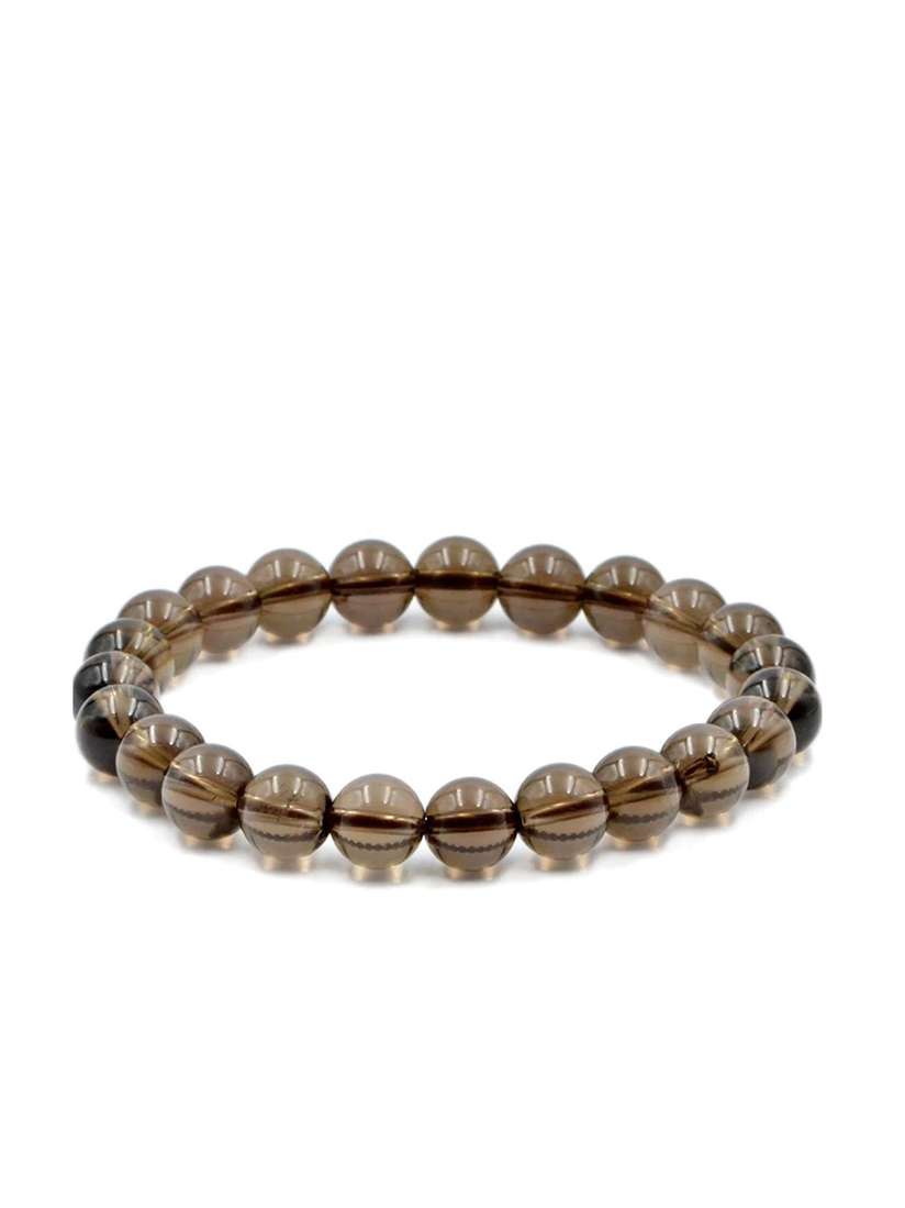 Buy Young Forever Unisex Brown Brass Crystals Bracelet