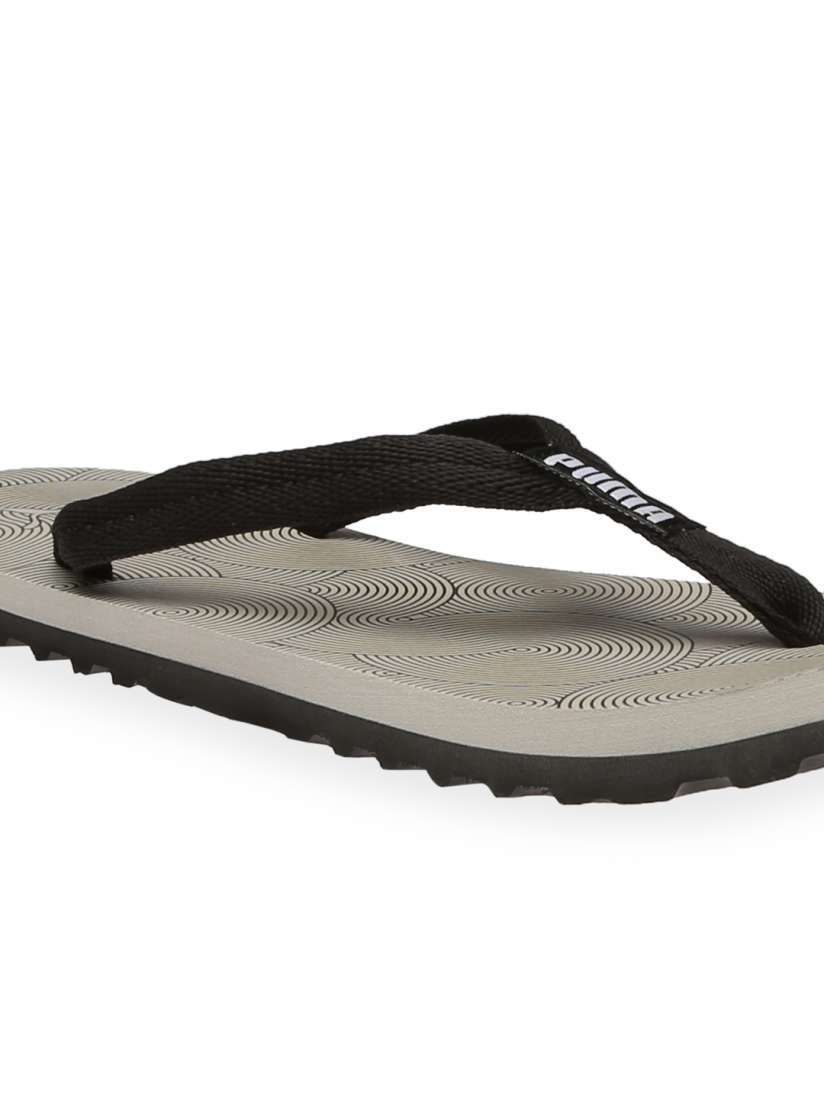 Buy Puma Unisex Black Grey Printed Thong Flip Flops Flip Flops for Unisex 1965963 Myntra