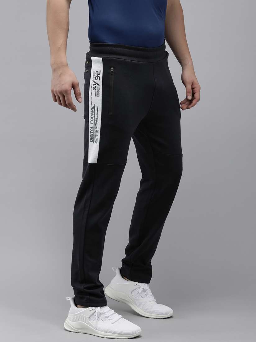 Buy SPYKAR Men Mid Rise Slim Fit Track Pants Track Pants for Men 19670474 Myntra