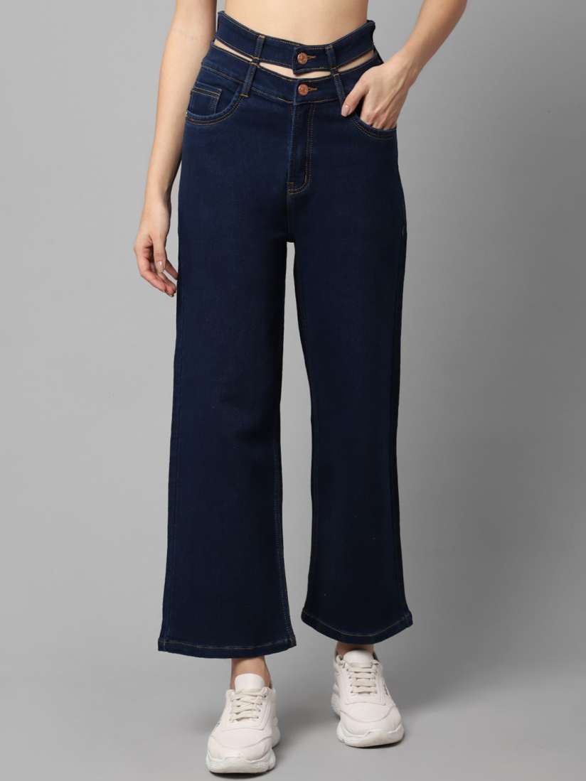 Denim jeans myntra sales