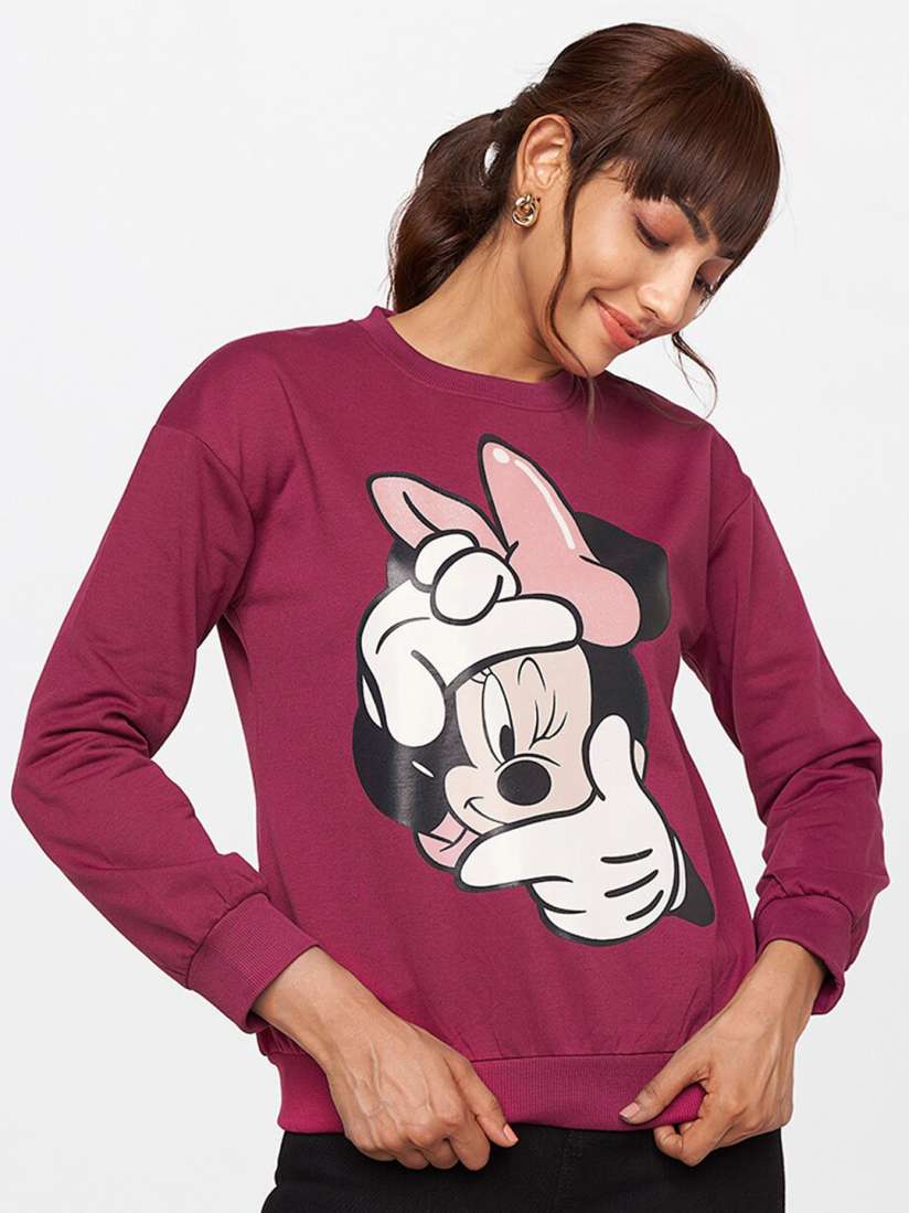 Minnie sweatshirt womens top