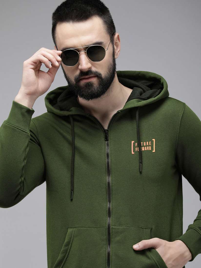 Spykar hooded sweatshirt sales