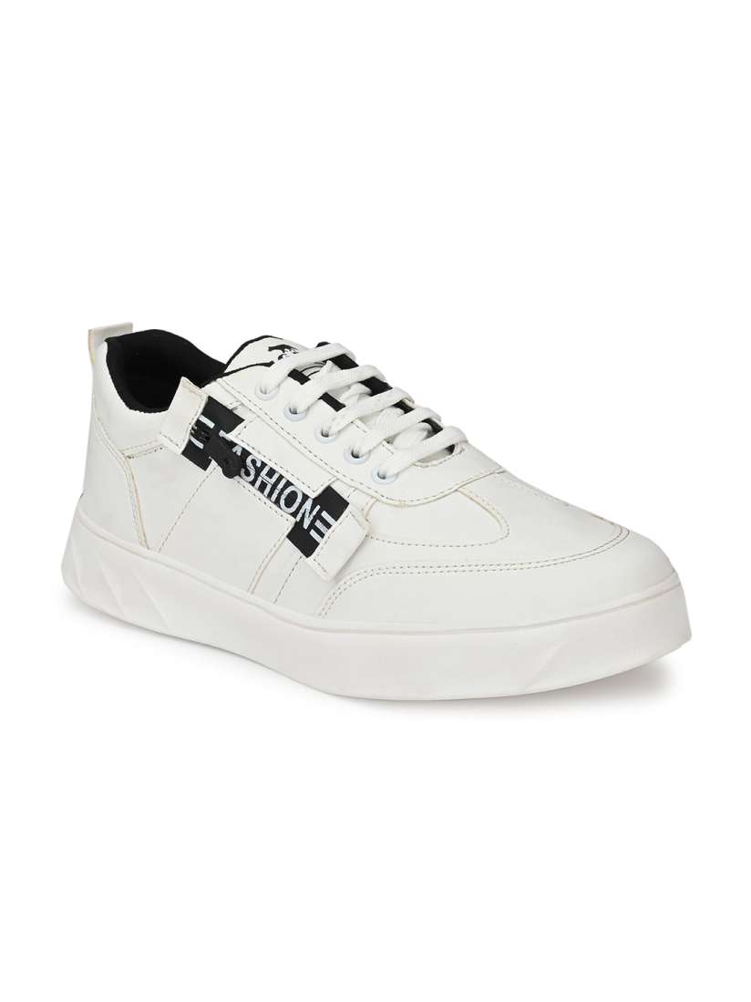 Buy Big Fox Men White Printed Sneakers Casual Shoes for Men 19683188 Myntra
