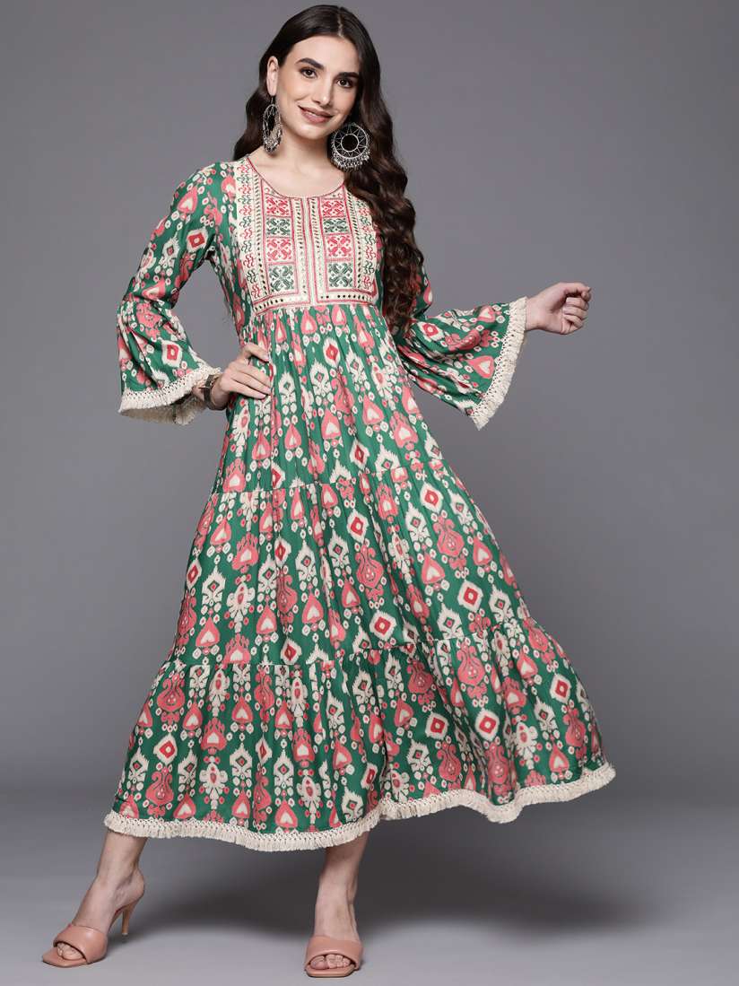 Myntra maxi kurti on sale