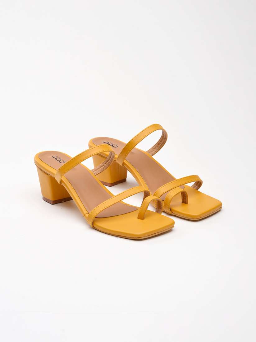Yellow heels in store new arrivals