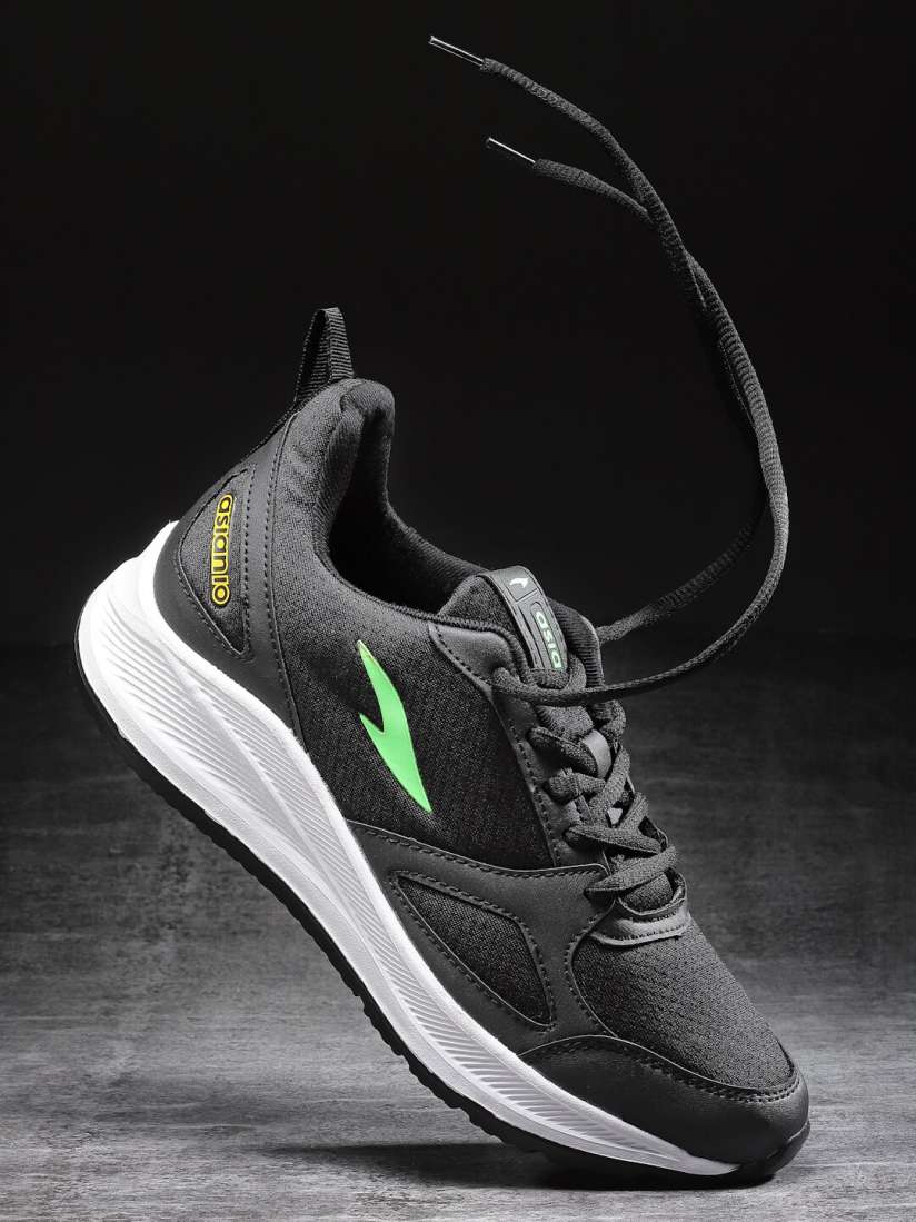 Buy ASIAN Men Black Mesh Running Non Marking Shoes Sports Shoes for Men 19689364 Myntra