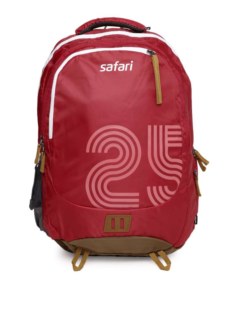 Safari red backpack clearance