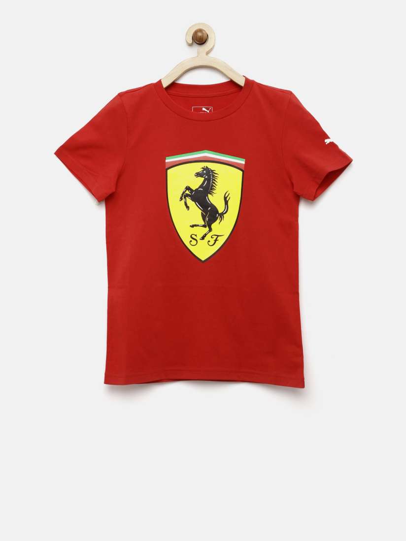 Ferrari shirt for kids clearance