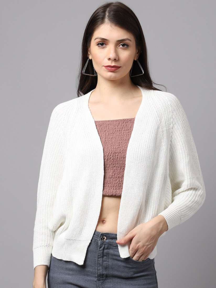 White shrug ladies cheap