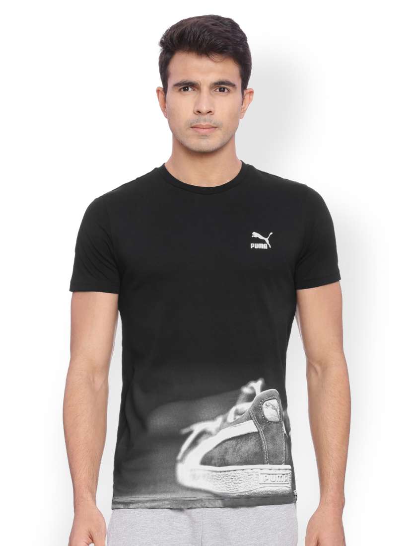 Puma t shirts myntra cheap