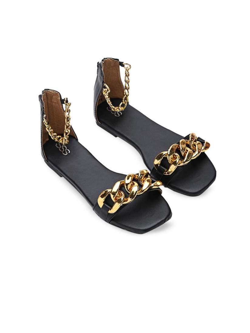 Street style store gold flats online