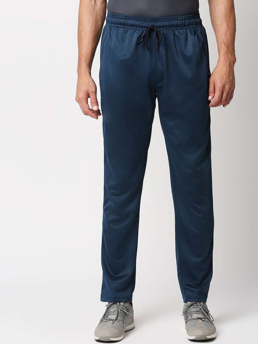 Buy Black Panther Men Blue Solid Act Fit Track Pants Track Pants for Men 19721670 Myntra