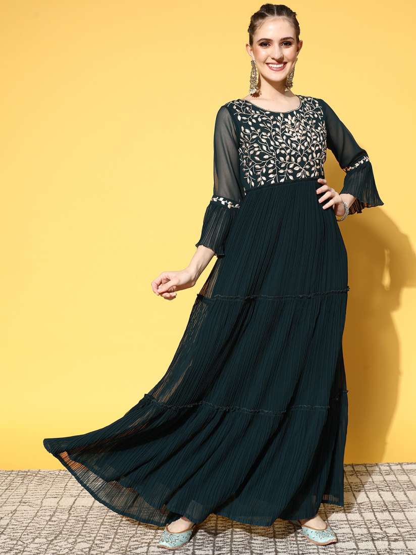 Gown for womens on myntra shop