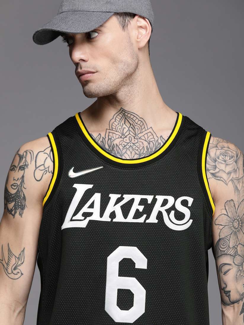 Buy Nike Men Black Self Design SEL MNK Dri Fit MVP LeBron James Basketball Tank Jersey Tshirt Tshirts for Men 19730636 Myntra