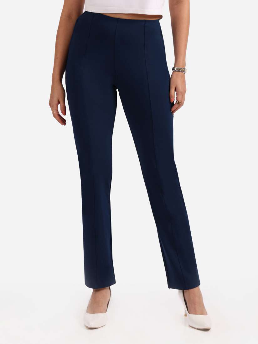 Trousers for ladies myntra hot sale